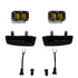 RAM S2 SAE Fog Pocket Light Kit Amber RAM 19-Present 2500/3500 Baja Designs